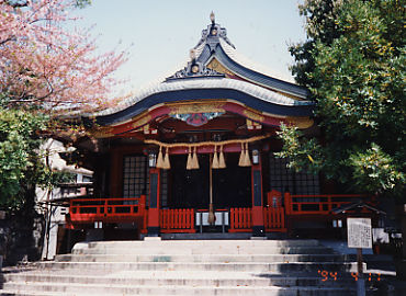 阿倍王子神社　神殿